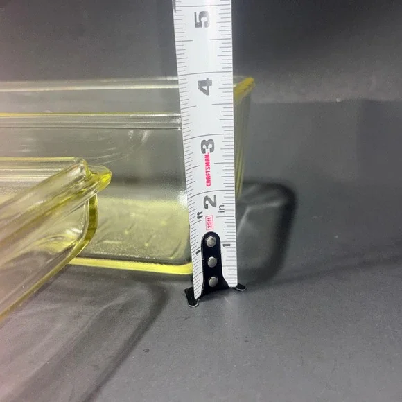 Vintage 1940's Westinghouse Glass Refrigerator Storage Dish w/Lid 9"x5" - Picture 12 of 14